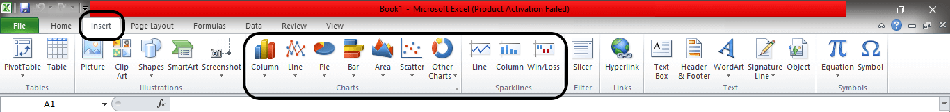 Excel 如何创建图表
