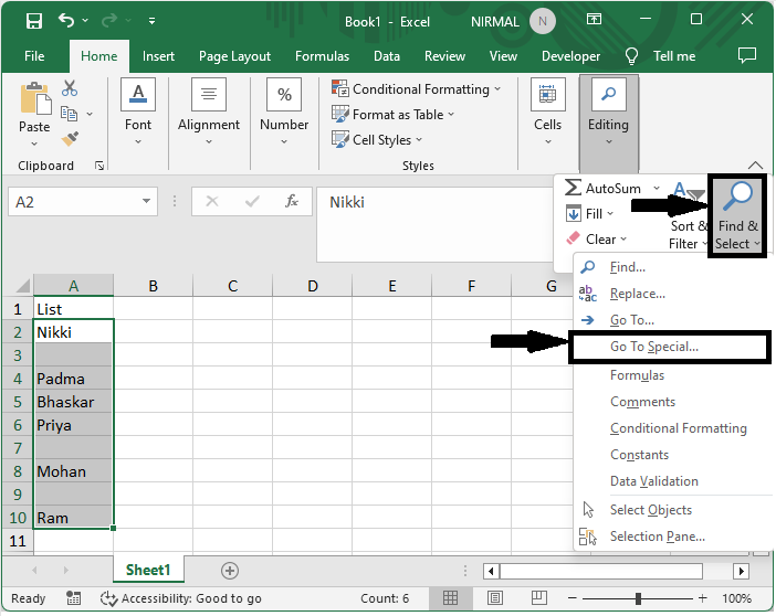 Excel 如果单元格为空如何输入/显示文本或消息