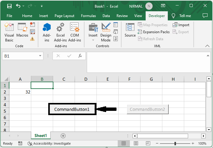 Excel 如何根据单元格的值启用或禁用按钮