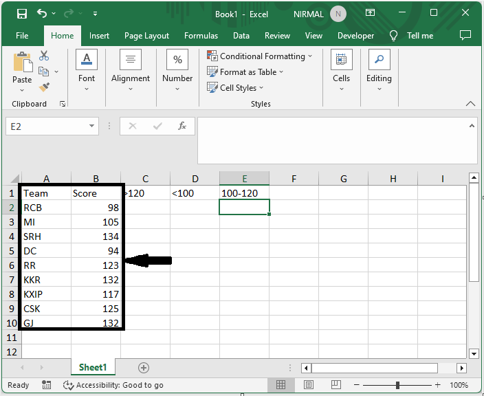 Excel 如何使用条件格式创建图表