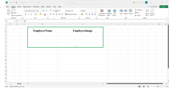 Excel 如何将图片插入到文本框中