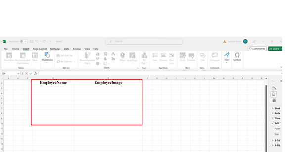 Excel 如何将图片插入到文本框中