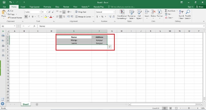 Excel 如何恢复表格自动扩展功能