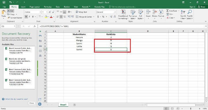 Excel 如何将数据按字母顺序排列