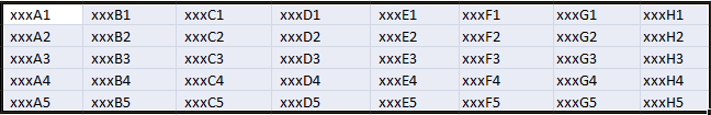 Excel 如何将列转换为行