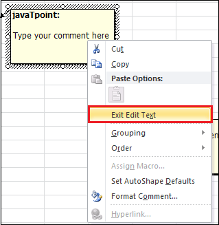 Excel 如何插入注释