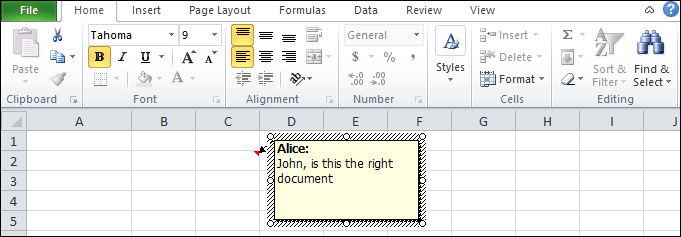 Excel 如何插入注释