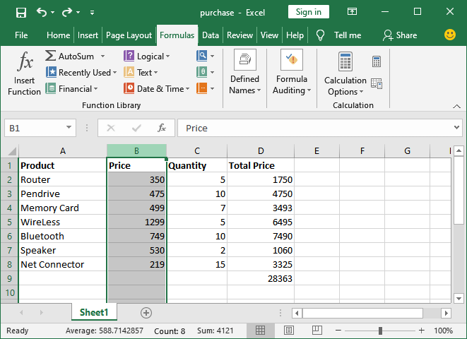 Excel 如何使用