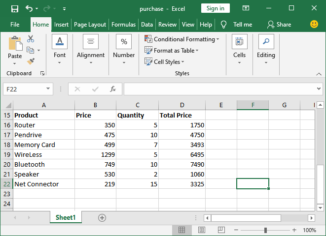 Excel 如何使用