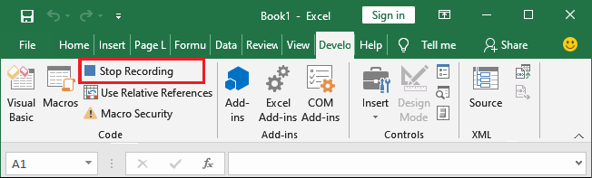 Excel 如何录制宏