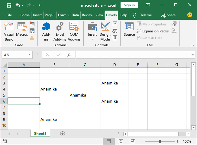 Excel 如何录制宏