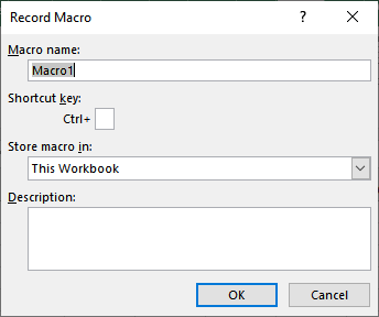 Excel 如何录制宏