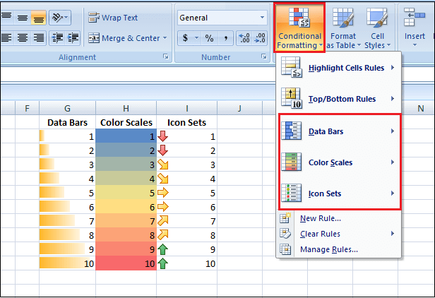 Excel 2007中有多少行和列