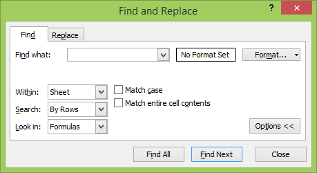 Excel 如何搜索