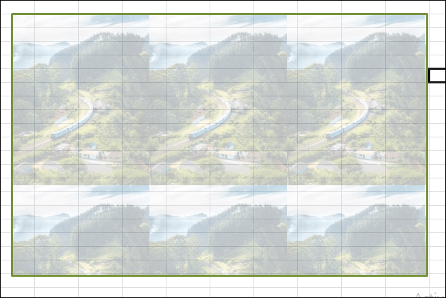 Excel 如何设置背景图片