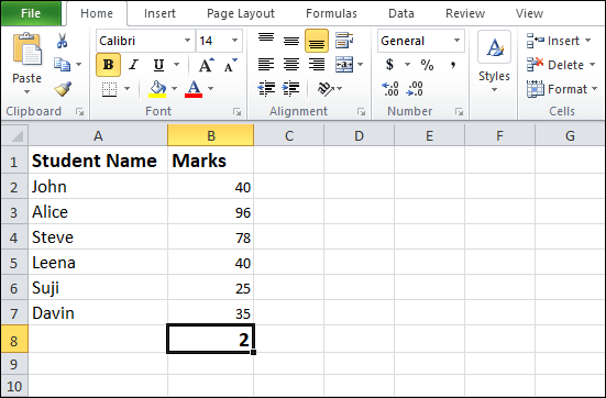 Excel 如何使用COUNTIF函数