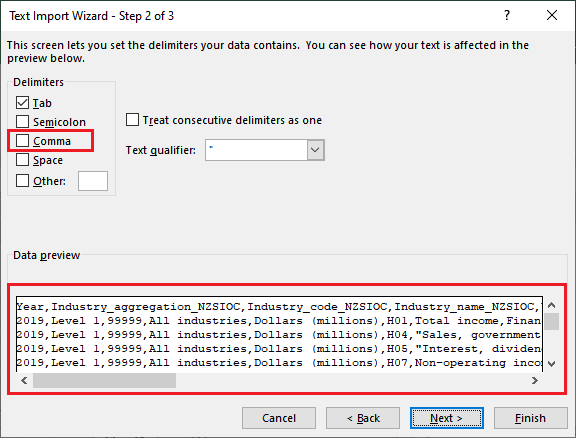 Excel 如何导入CSV文件的数据