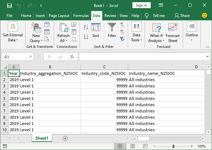 Excel 如何导入CSV文件的数据