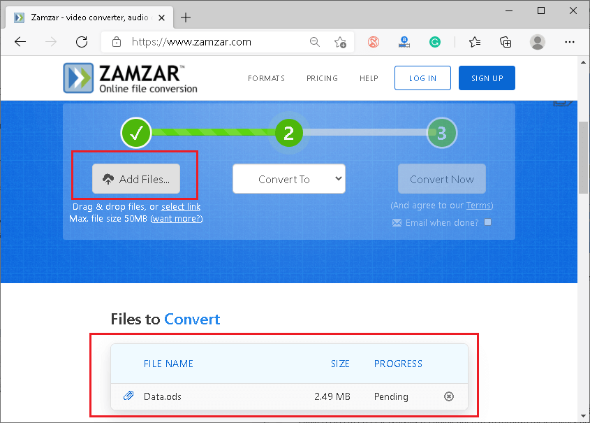 Excel 从ODS转换为Excel的过程