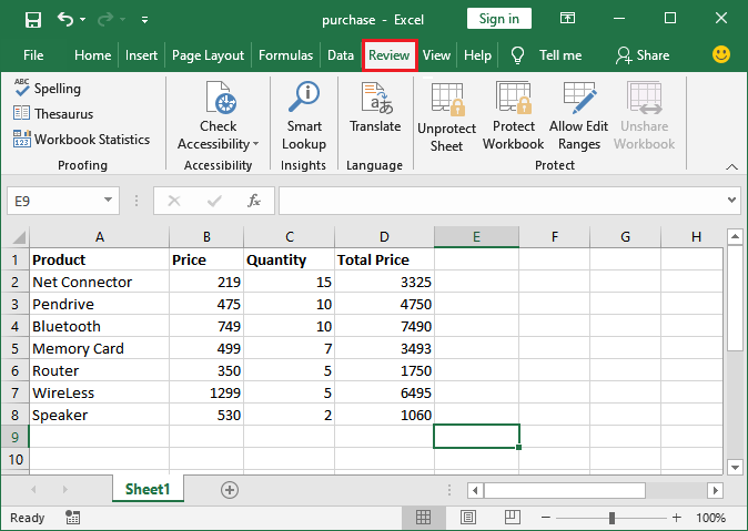 Excel 如何解锁单元格