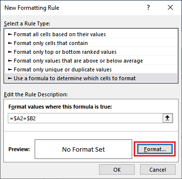 Excel 如何比较两列数据