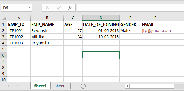 Excel 应用数据验证