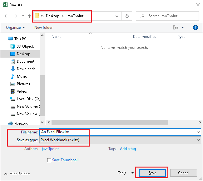 Excel 如何保存文件