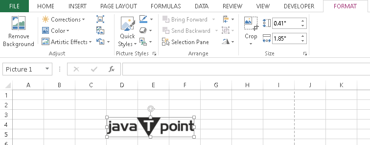 Excel 水印