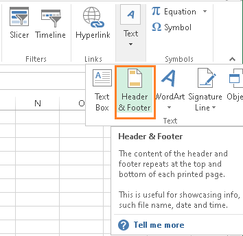 Excel 水印