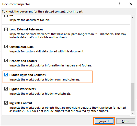 Excel 如何取消隐藏列