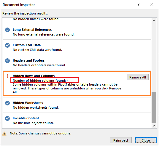 Excel 如何取消隐藏列