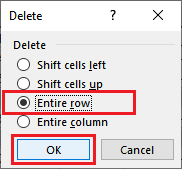 Excel 如何删除空行