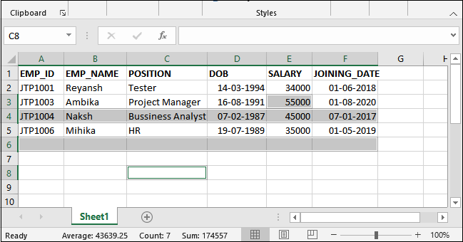 Excel 如何删除空行