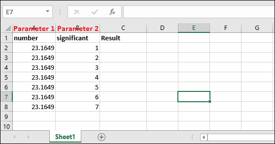 Excel 四舍五入公式