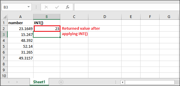 Excel 四舍五入公式