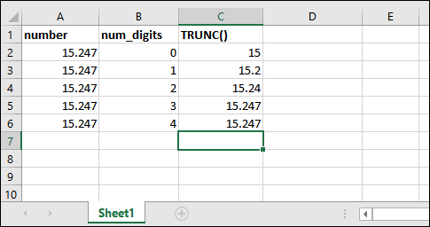 Excel 四舍五入公式