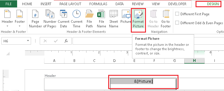 Excel 如何添加水印