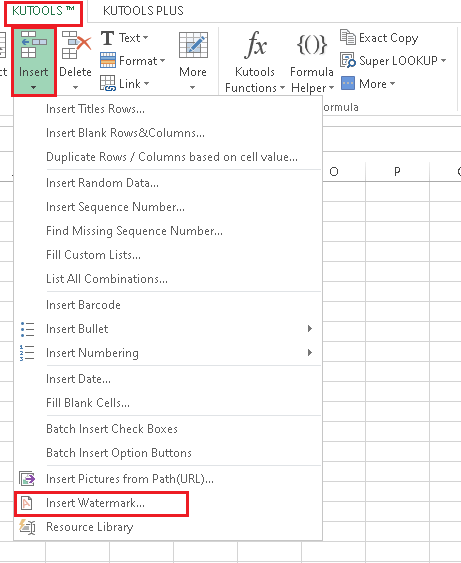 Excel 如何添加水印