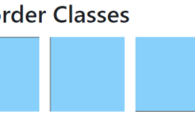 Bootstrap 边框示例|极客笔记