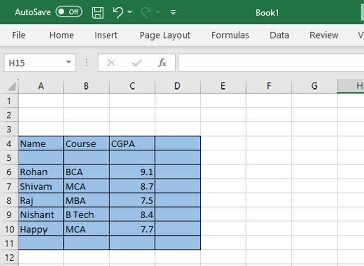 Excel 如何保留网格线的同时填充颜色