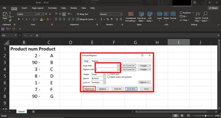 Excel 怎样快速删除列中的所有编号或项目符号