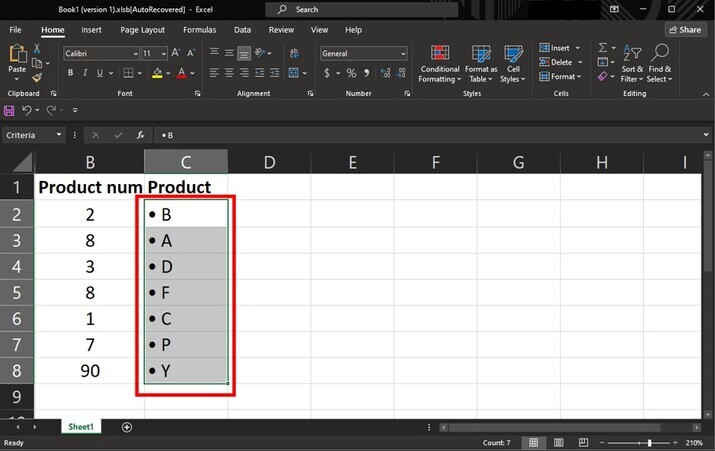 Excel 怎样快速删除列中的所有编号或项目符号