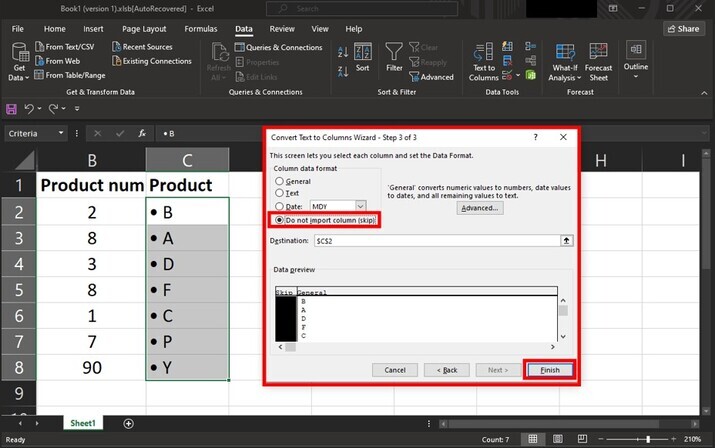 Excel 怎样快速删除列中的所有编号或项目符号