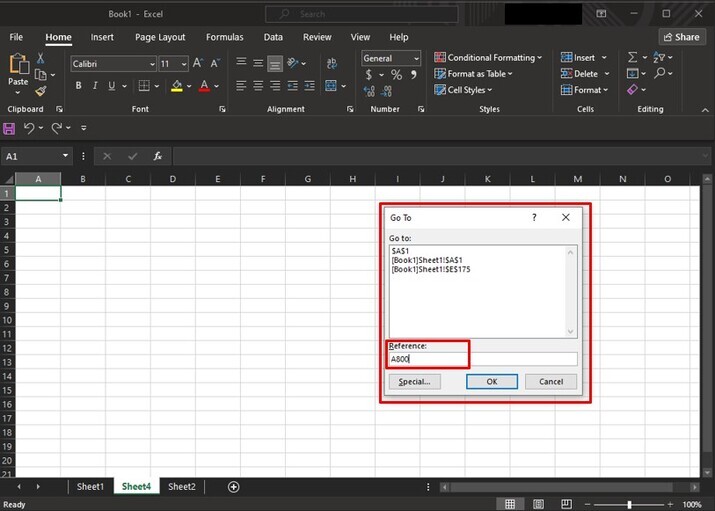 Excel 如何快速移动到列或行的末尾