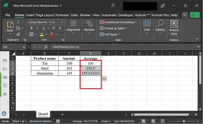 Excel 如何制作累积平均图