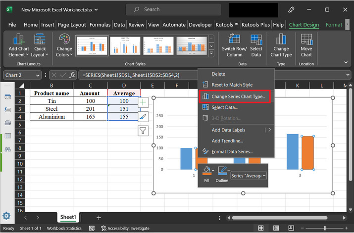 Excel 如何制作累积平均图