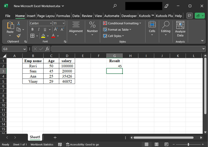 Excel 如何查找列表中的值