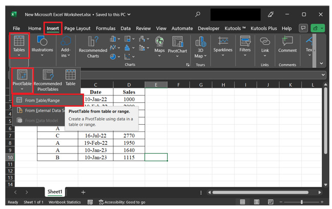 Excel 如何在数据透视表中按月、年、半年或其他特定日期进行分组