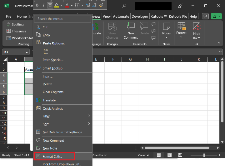 Excel 如何在保护的工作表中锁定/解锁单元格