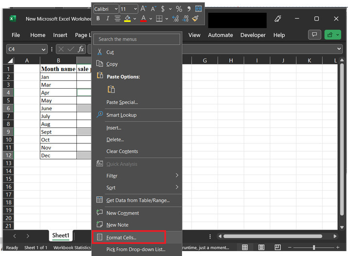 Excel 如何锁定和保护非空单元格